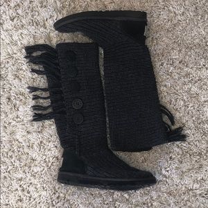 UGG Australia Cardy fringe boot. Size 6. EUC!